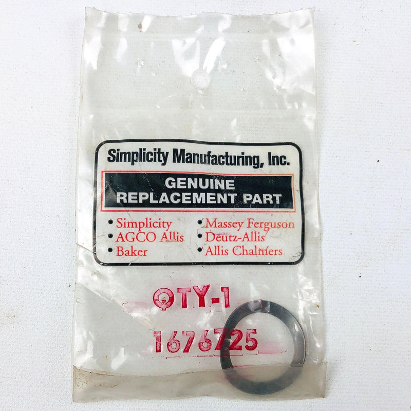 Simplicity 1676725 Curved Washer .80 IDX OEM NOS USA Sealed Replcd 1676725SM 1