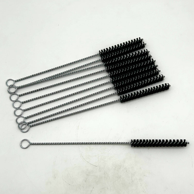 Osborn 56188 Tube Brush Horse Hair 1/2 Diameter x 4 Face Width x 12 Length 10pk