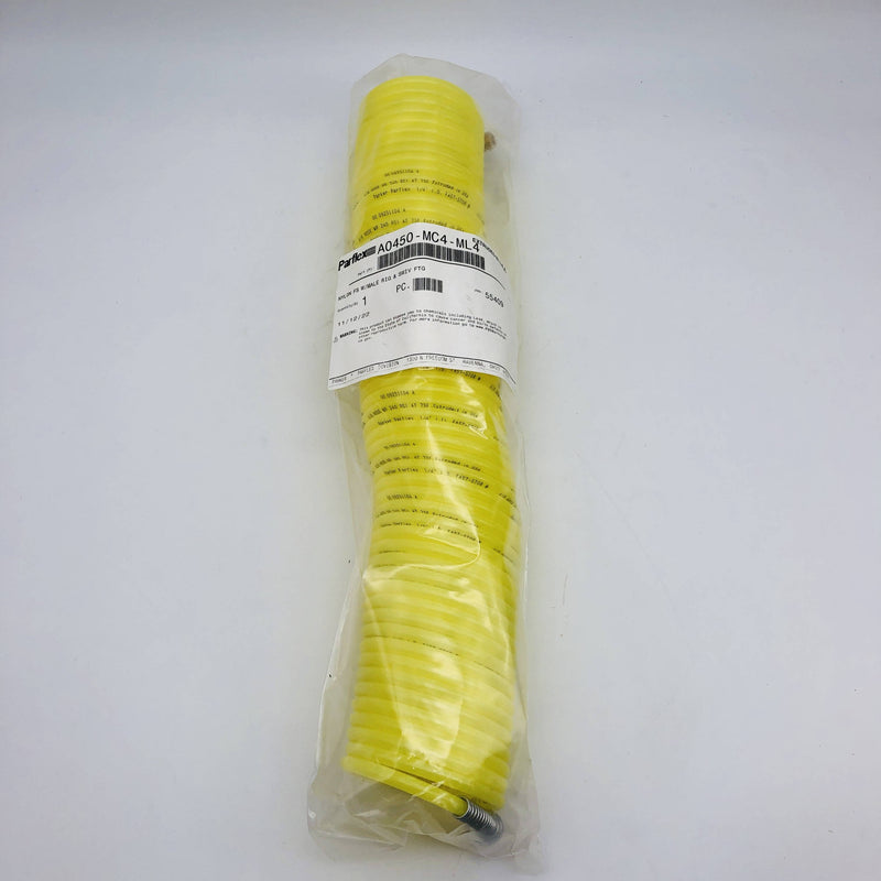 Parflex A0450-MC4-ML4 Nylon Air Hose Fast-Stor NPT 1/4 x 50FT Male Rig Swiv Ftg 8