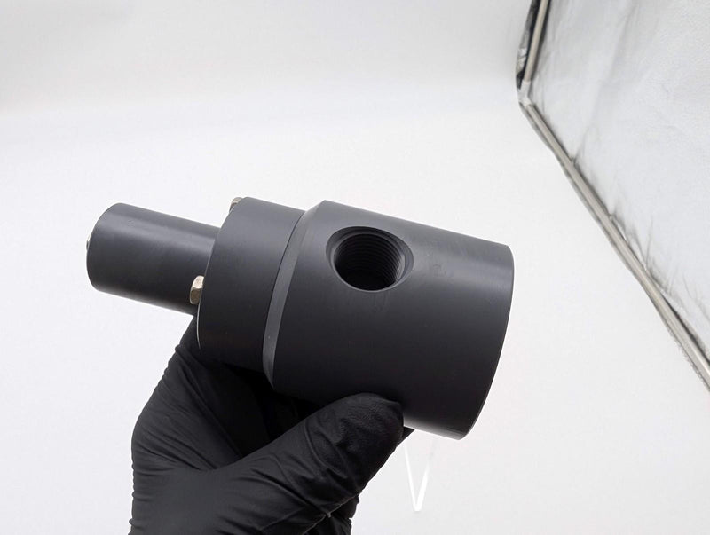 Plast-O-Matic RVD050V-PV 1/2" Pressure Relief Valve PVC Body FKM Seal 5-150 PSI 2