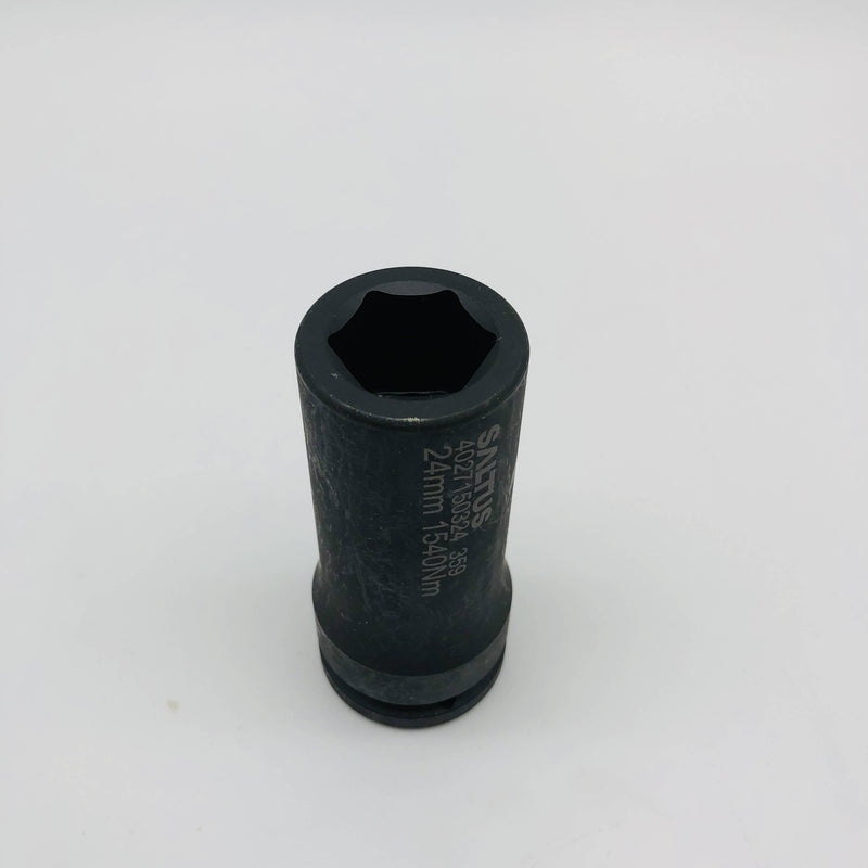 Atlas Copco 24MM Socket 3/4" Square Drive Hex 100mm Length Saltus 4027150324 359 8
