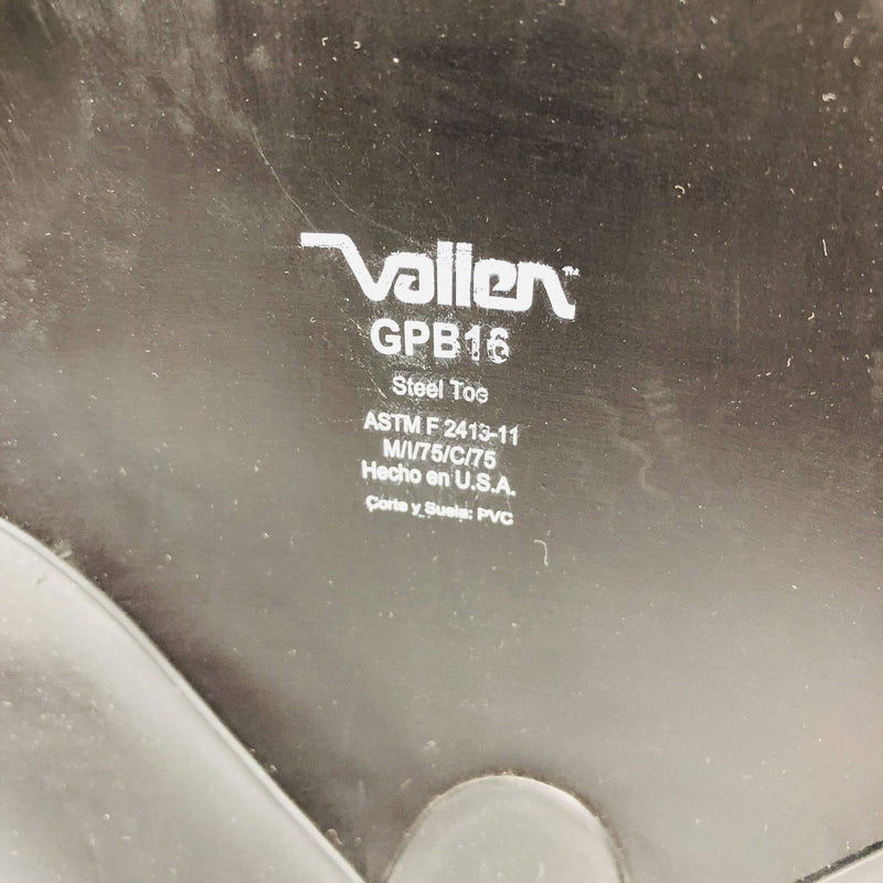 Onguard GPB-168 Work Rain Boot M8/W10 Steel Toe Cleated Outsole Black PVC 16in 3