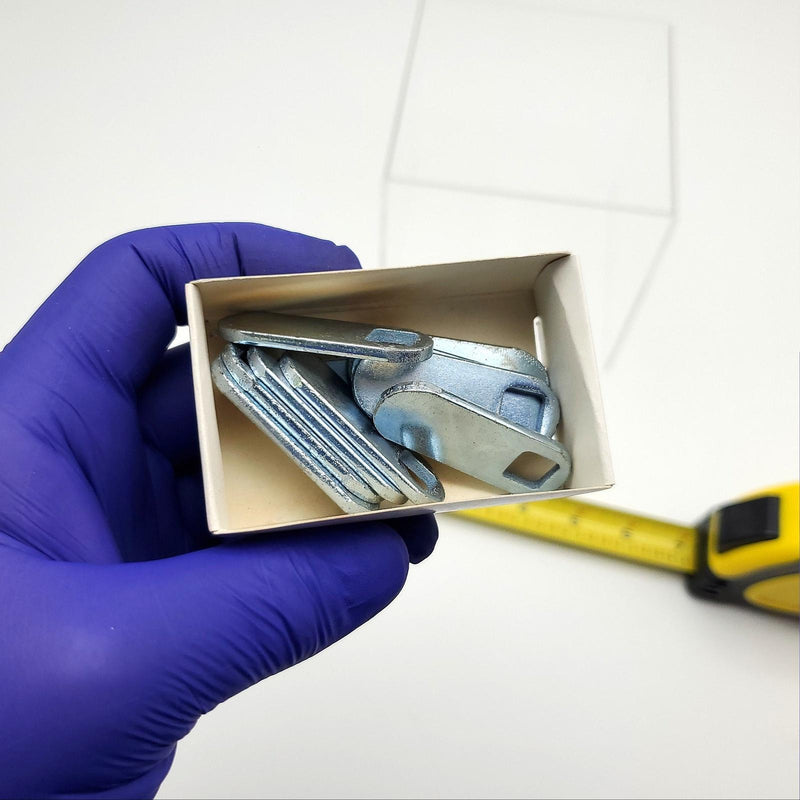 10x All Lock 07 Cams 1-11/16" Length 5/8" Wide Straight 0.35" ID USA Made NOS 5