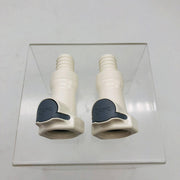 US Plastics Corp 60715 In Line Hose Barb HB Body 5/8 HFC P-S w/ Shutoff Lot of 2 9