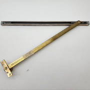 Rixson 5-313 Door Holder Overhead Concealed Satin Brass Friction Checkmate #5 1