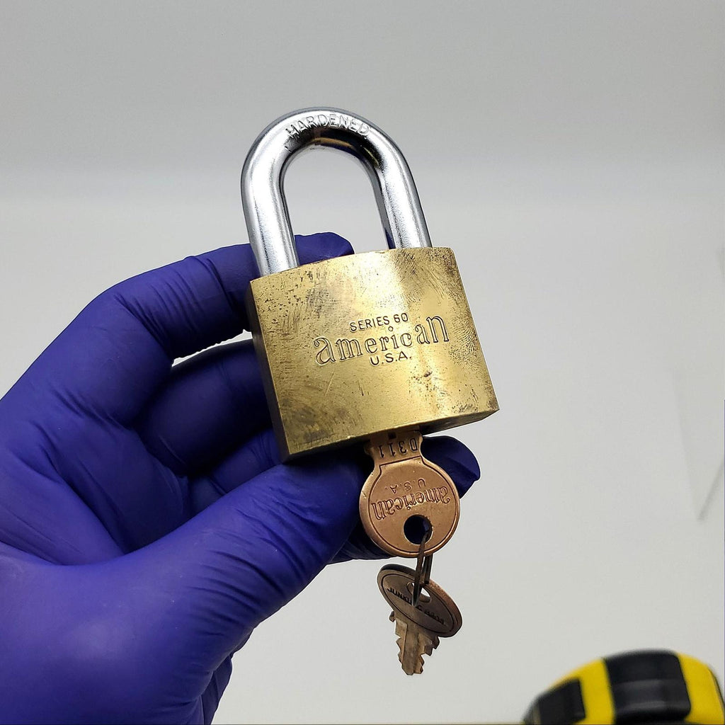 American K60 Padlock 1-1/8
