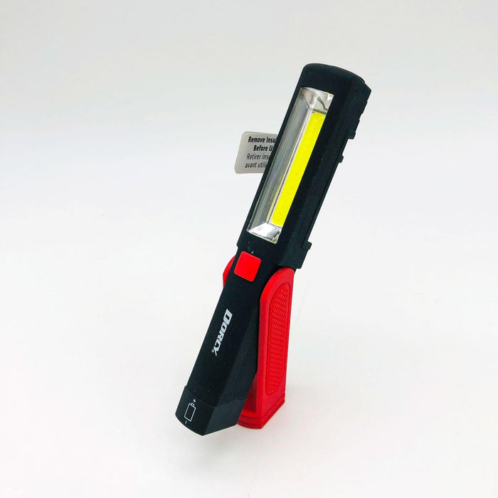 Dorcy 41-2621 Pocket Work Light 230-Lumen COB with Magnetic Base Clip Red 3