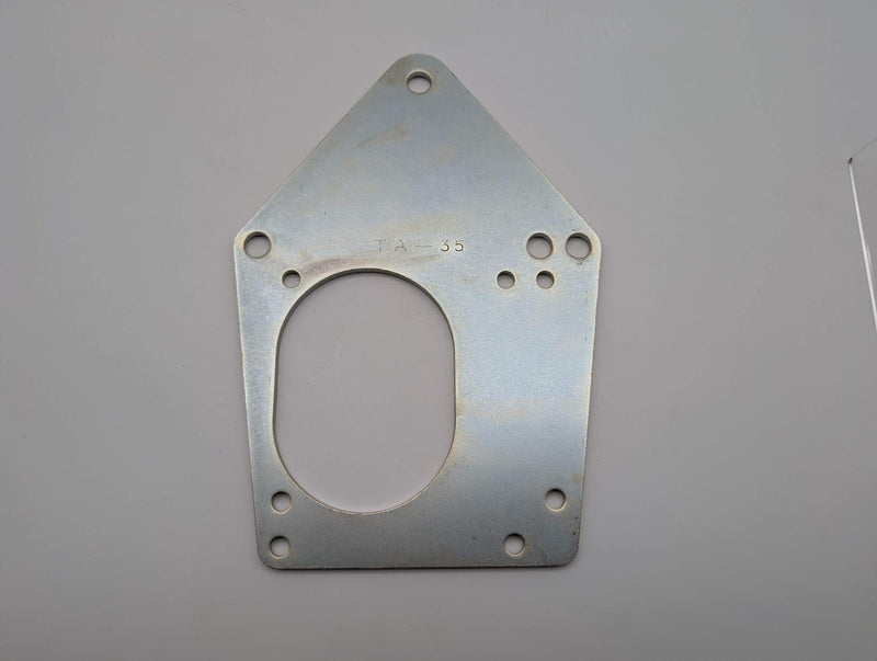Nissei TA-35 Torque Arm Trivalent Chromate for Size 35 Hollow-Shaft Gearmotors 2