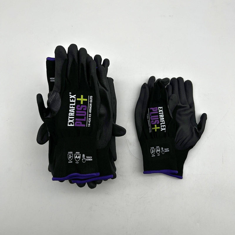 Armor Guys 14-420 Cut Resistant Glove Sz XS Extra Small 18GA Extraflex+ 9 Pairs 8