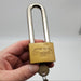 American Lock Padlock 3-1/8"L x 0.38"D Shackle 1-3/4" Wide No KC 42 USA Made 1