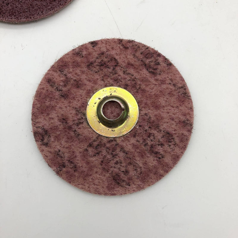 3M Scotch Brite Roloc 60348 Sanding Disc Quick Chnge 4-1/2 x NH Lt Grinding 10pk 7