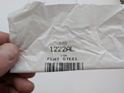 10x Ilco 1222AL Flat Steel Key Blanks 0.050" Thick x 0.380" Wide 3