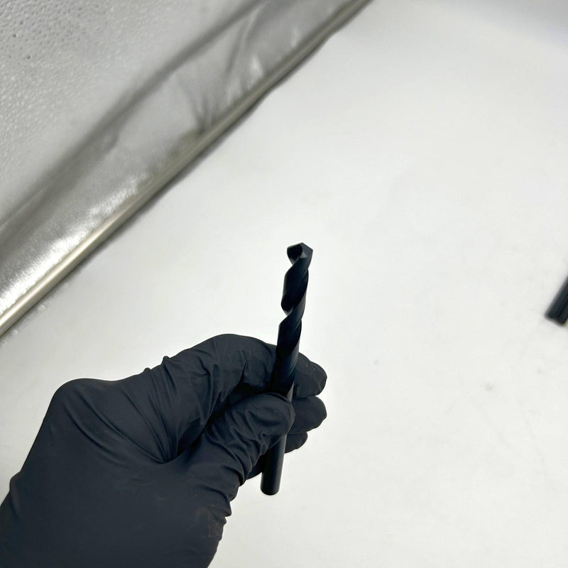 6pk Chicago-Latrobe 47327 Drill Bit 8.70mm List 150 HSS Black Oxide 2 Flutes 5XD 5