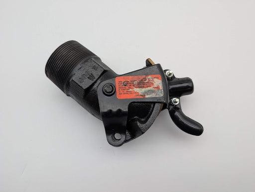 Syracuse Stamping Co 2" NPT Molasses Gate Valve Cast Iron w/ Short Handle 2