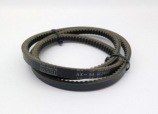 Dayton AX54 Notched Belt 1/2" Width 56" Length 5/16" Thick V-Belt 1