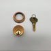 Dexter Mortise Lock Cylinder 1" Length Satin Bronze 9090 5 Pin 2 Keys 2