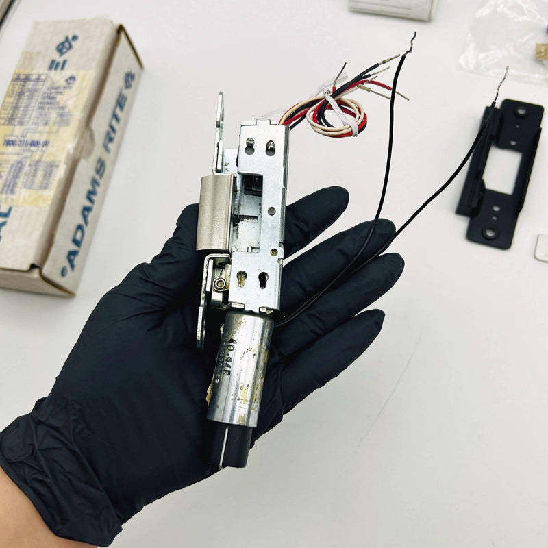 Adams Rite 7840-317 Electric Strike Monitor Fail-Safe 12VDC Satin Alum No Scrws 9