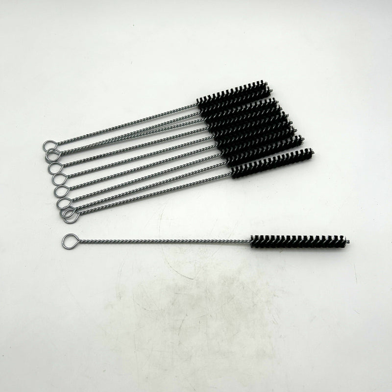 Osborn 56188 Tube Brush Horse Hair 1/2 Diameter x 4 Face Width x 12 Length 10pk
