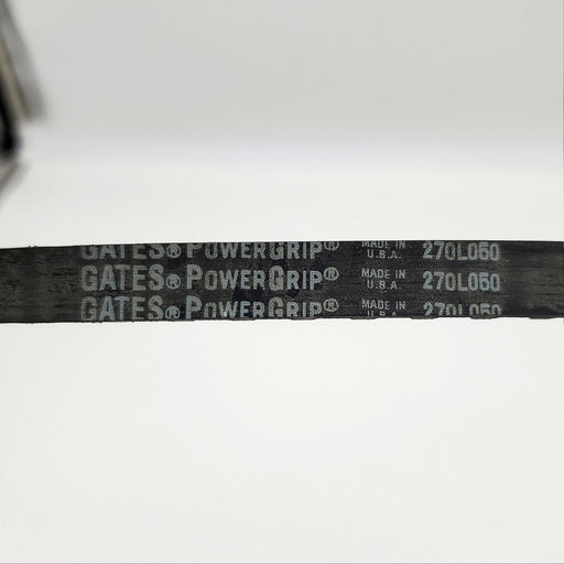 Gates 270L050 Timing Belt PowerGrip 1/2" Width x 27"Length 72 Teeth 2