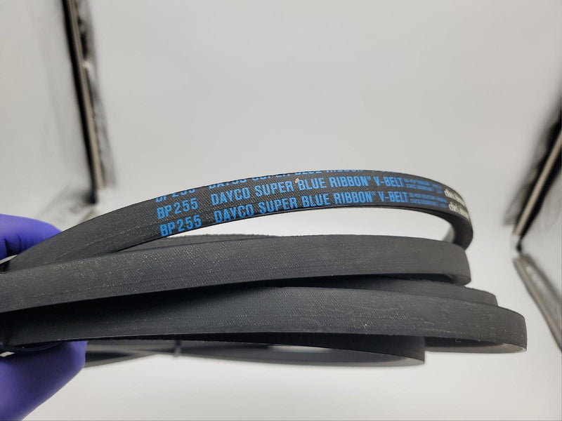Dayco BP255 Belt Super Blue Ribbon 0.65" Width 258" Length Industrial V-Belt 3