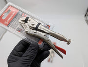 Crescent Curved Jaw Locking Pliers 5" w/ Wire Cutter C5CVN-08 Pack of 2 2