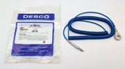 Desco 09121 Jewel ESD Wrist Strap Coiled 10ft Length Single Conductor 4mm Snap 1