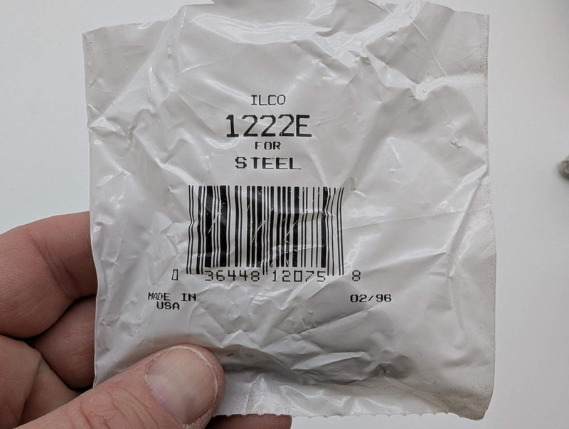 10x Ilco 1222E Flat Steel Key Blanks 0.040" Thick 0.380" Wide 3