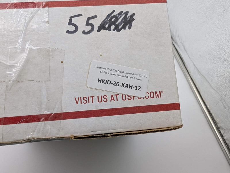 Siemens 6SC6100-0NA21 Simodrive 610 AC Series Analog Control Board 3 Axes 7