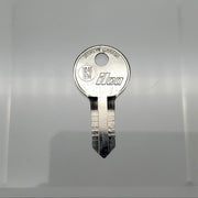 10x Ilco 1041HM Key Blanks Illinois 115 Nickel Plated NOS 1