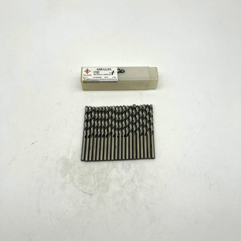 Cle-Line C62854 Jobber Drill Bit 5.6mm 1898 General Purpose HSS Bright Lot of 20