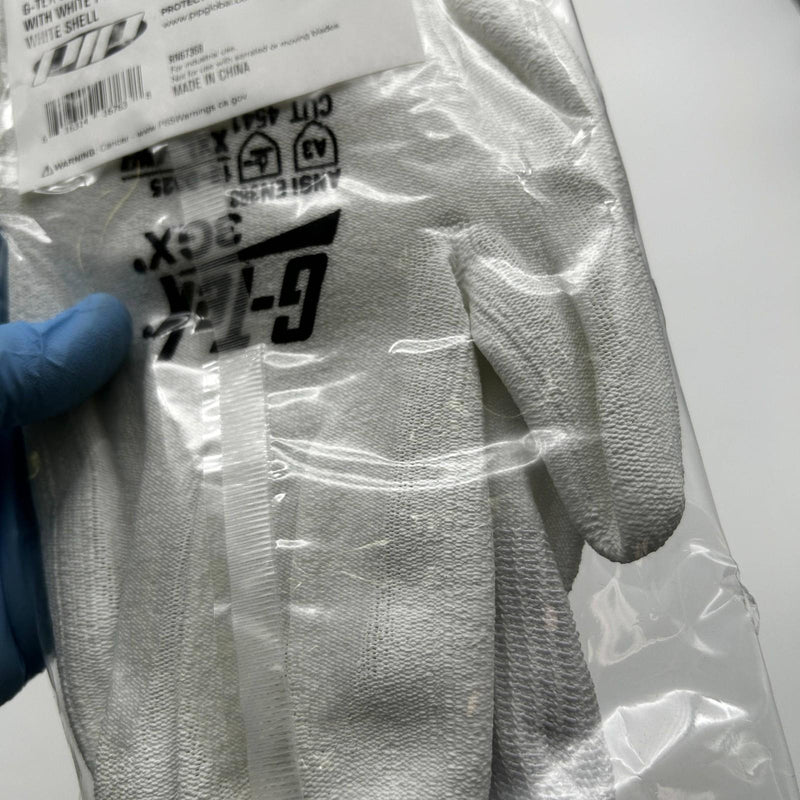 G-Tek 19-D325 Cut Resistant Glove XX-Large 2XL White 3GX Dyneema Diamond 12 Prs 4