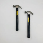 2x Stanley 51-613 Curve Claw Hammer 7oz Wooden Wood Handle Carbon Steel Head 8