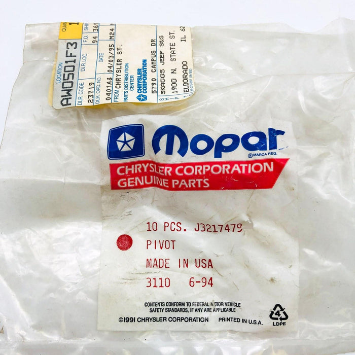 Mopar 3217479 Pivot for Clutch Pedal Spacer OEM NOS 81-86 Jeep CJ 5-8 Scrm Loose 2