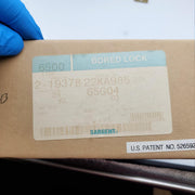 Sargent Door Lever Storeroom Lock Bright Brass 2-3/4" Backset L Lever 65G04 8