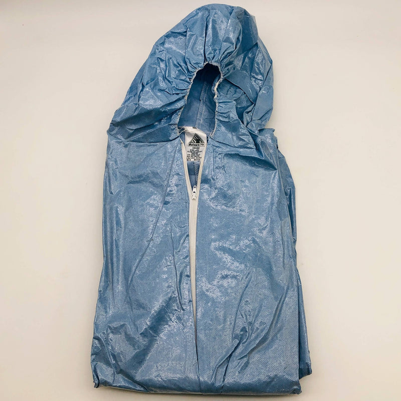 Bulwark KDE4SBRG4XL Disposable Hooded Coveralls 4XL PVC Coated Flame Resistant 1
