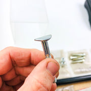 Snapper 90965 Screw Curved Head 1/4C x 1-7/8 OEM NOS Replaced 7090965 Clear Zinc 6