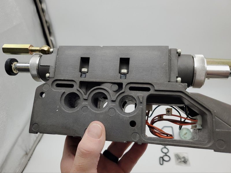 Numatics I24RD115JP00 Regulator Valve ISO 5599-2 Dual 10 - 130 PSI w/ Manifold 5