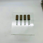 Modern Abrasives 22080 Mounted Point 3/4 x 1-1/2 Resin 1/4 Shank Medium AO 4pk 9