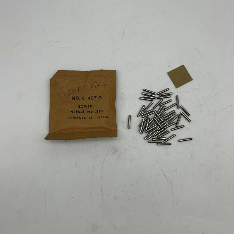 Kaiser Jeep 3112997 Needle Roller Pins for Bearing OEM NOS Bower C-407-Q Open 3