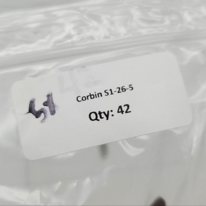 5x Corbin S1-26-5 Key Blanks Nickel Silver 5 Pin NOS 3