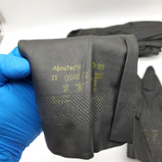 Chemical Resistant Work Gloves XXL 17 Mil Neoprene 13in Alphatec 29-865 Pack 12 2