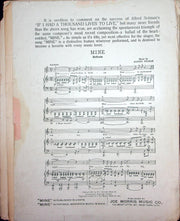 1912 Ship Of My Dreams Vintage Sheet Music Large Alfred Solman Arthur Lamb 3