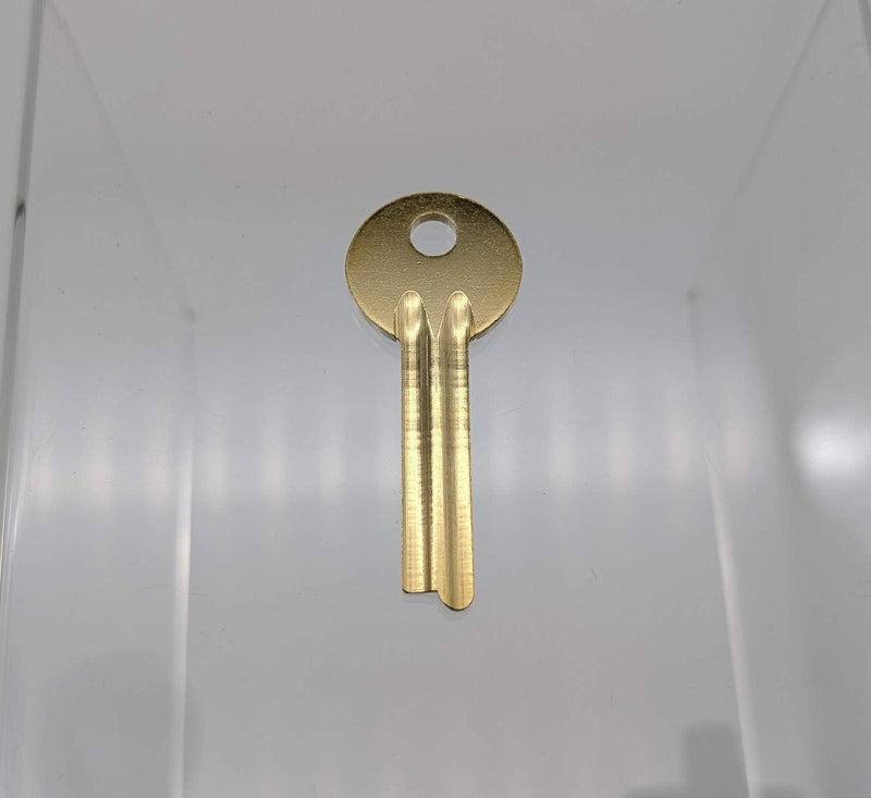 5x Ilco 884R Key Blanks for Some Yale Safe Deposit Boxes Nickel Silver 1