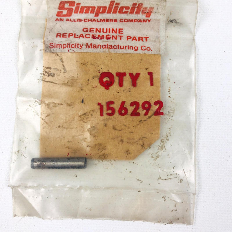 Simplicity 156292 Pin Dowel OEM New Old Stock NOS Sealed 5