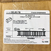 Thomas & Betts OELB2-TB Conduit Body Outlet Box with Cover 3/4in Iron OELB Style 3