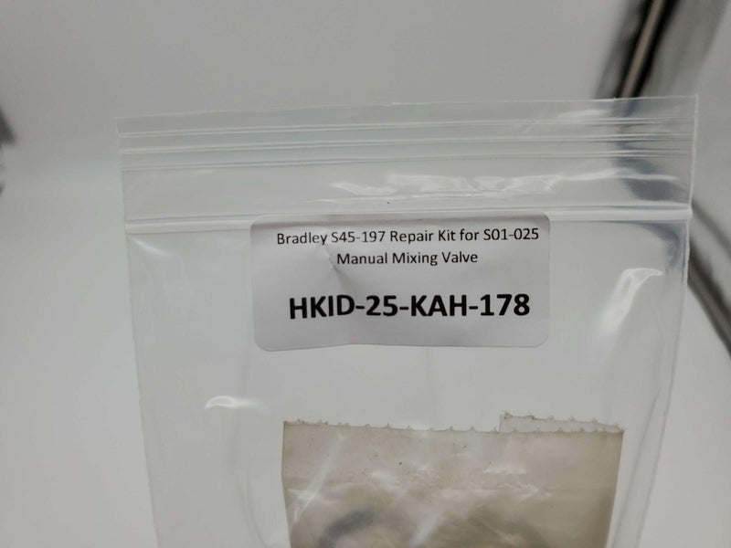 Bradley S45-197 Repair Kit for S01-025 Manual Mixing Valve 5