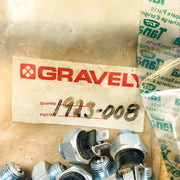 Yazoo 1923-008 Switch for Panel on Commercial Front Cut Riders OEM New NOS 6