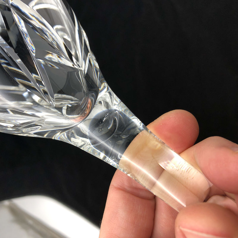 1ct Waterford Crystal Wine Goblet John Rocha 9-7/8" Signed Signature 100489 7