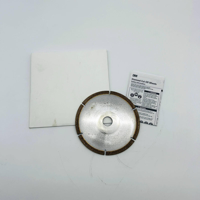 3M 51128 Diamond Cut-Off Wheel 5in x .104 x 3/4in Type 605Y Grade 3M605Y 9