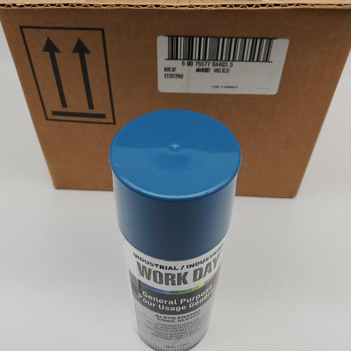 Krylon 4403 Industrial Enamel Spray Paint Blue Indoor / Outdoor 12x 10 Oz Cans 2